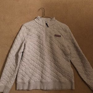 Vineyard Vines pattered quarter zip